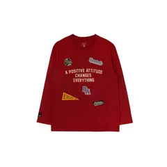 FICCUS - Polera Niño Squad 2620331 Burdeo