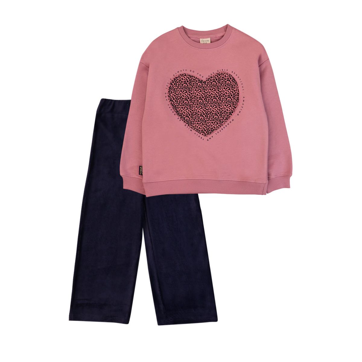 FICCUS - Conjunto Niña Squad 2620315 Malva Ficcus