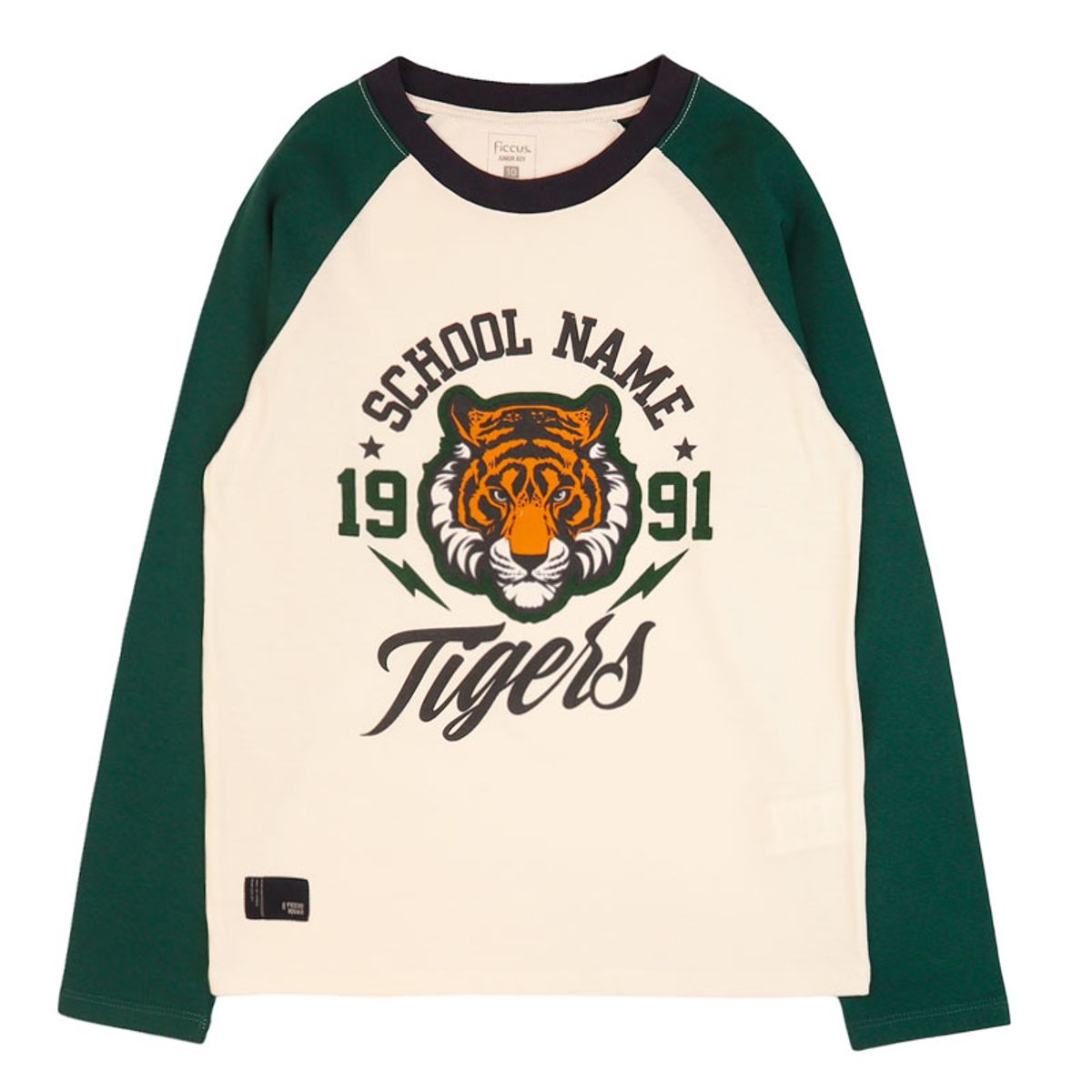 FICCUS - Polera Niño Squad 2620332 Crudo Ficcus