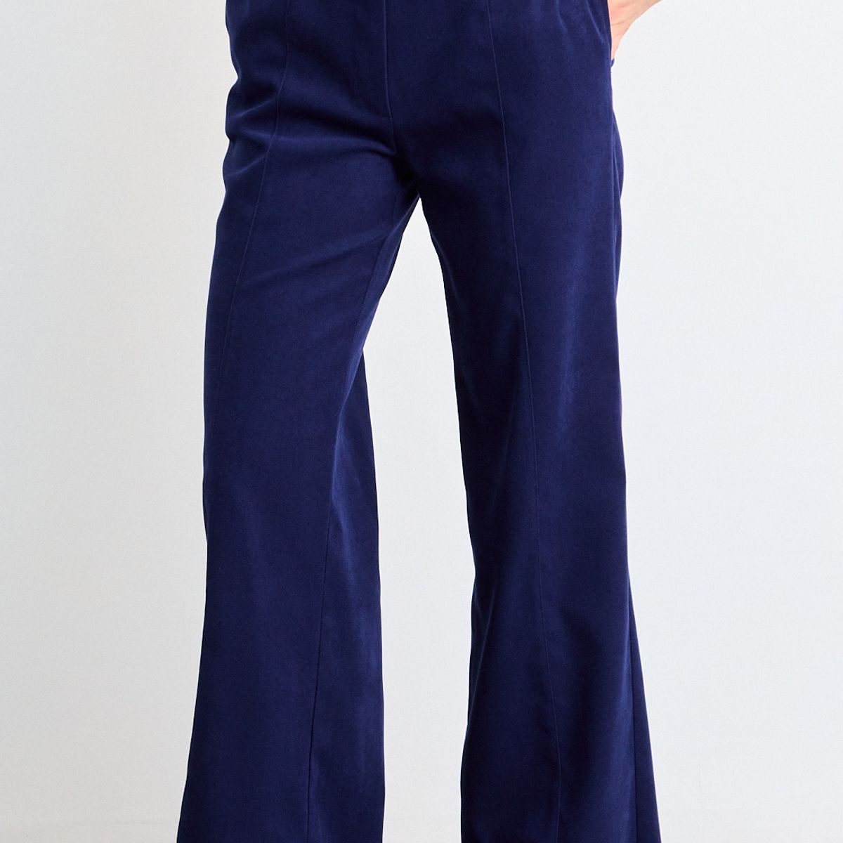 IO - Pantalon Liso Mujer Azul Io