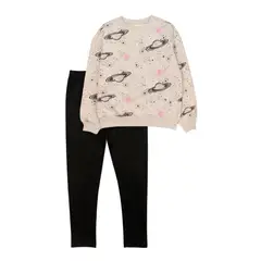 FICCUS - Conjunto Niña Attitude 2620317 Gris Melange