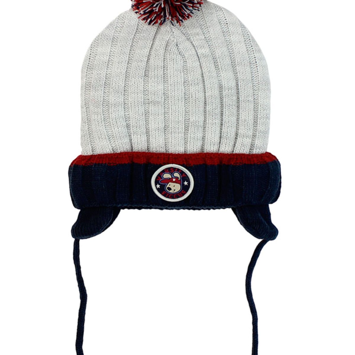 FICCUS - Gorro Niño Squad 2620600 Gris Melange Ficcus