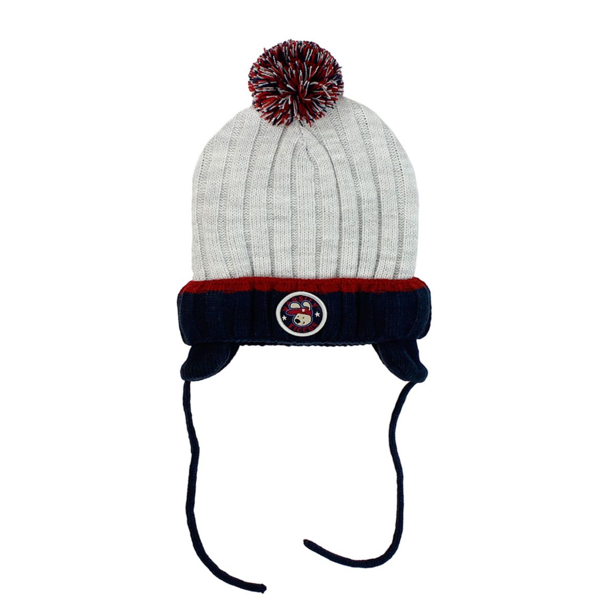 FICCUS - Gorro Niño Squad 2620600 Gris Melange Ficcus