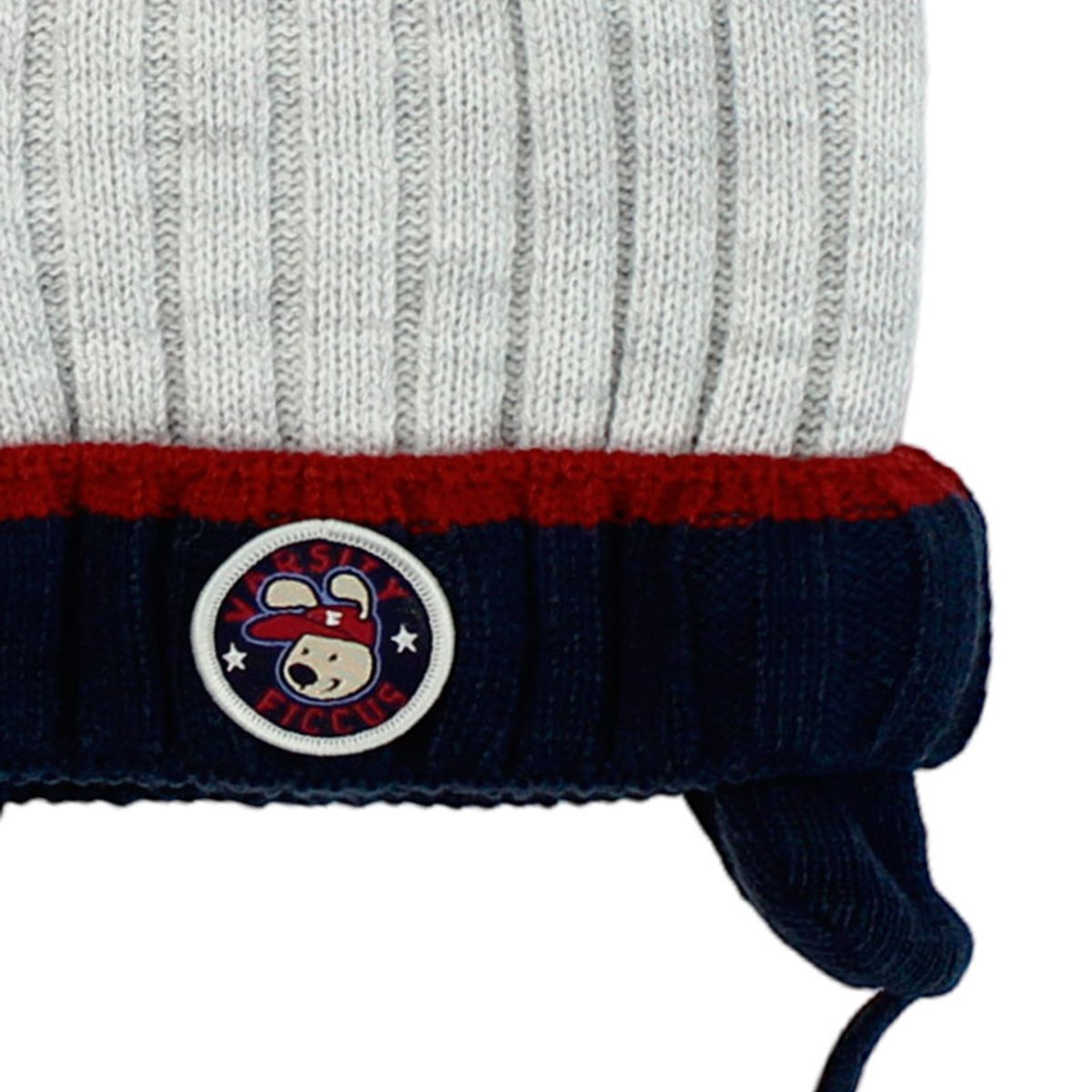 FICCUS - Gorro Niño Squad 2620600 Gris Melange Ficcus