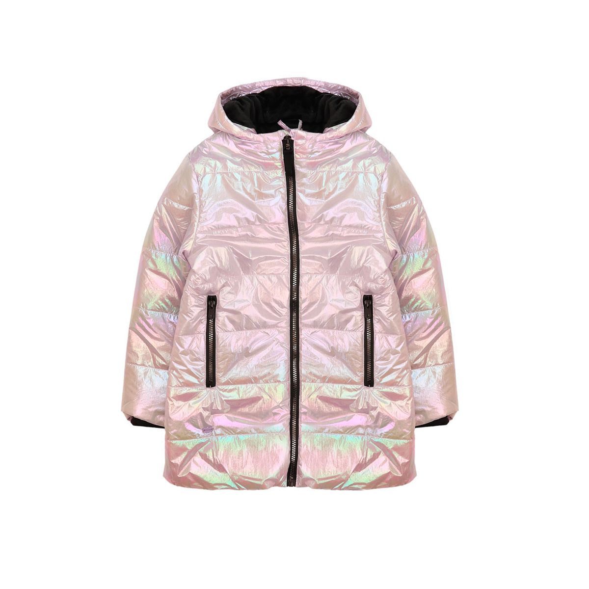 FICCUS - Parka Niña Attitude 2620324 Plateado Tornasol Ficcus