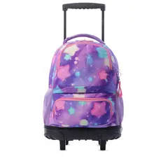 TOTTO - Mochila para Niña con ruedas Skl Grande Rosado