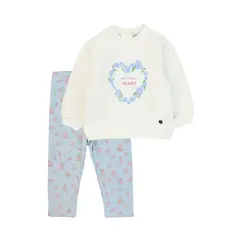 FICCUS - Conjunto Niña Adventure 2620211 Crudo