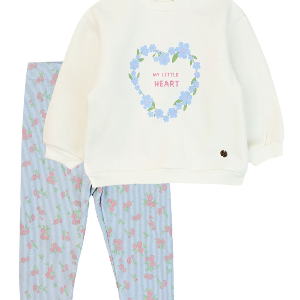 FICCUS - Conjunto Niña Adventure 2620211 Crudo Ficcus