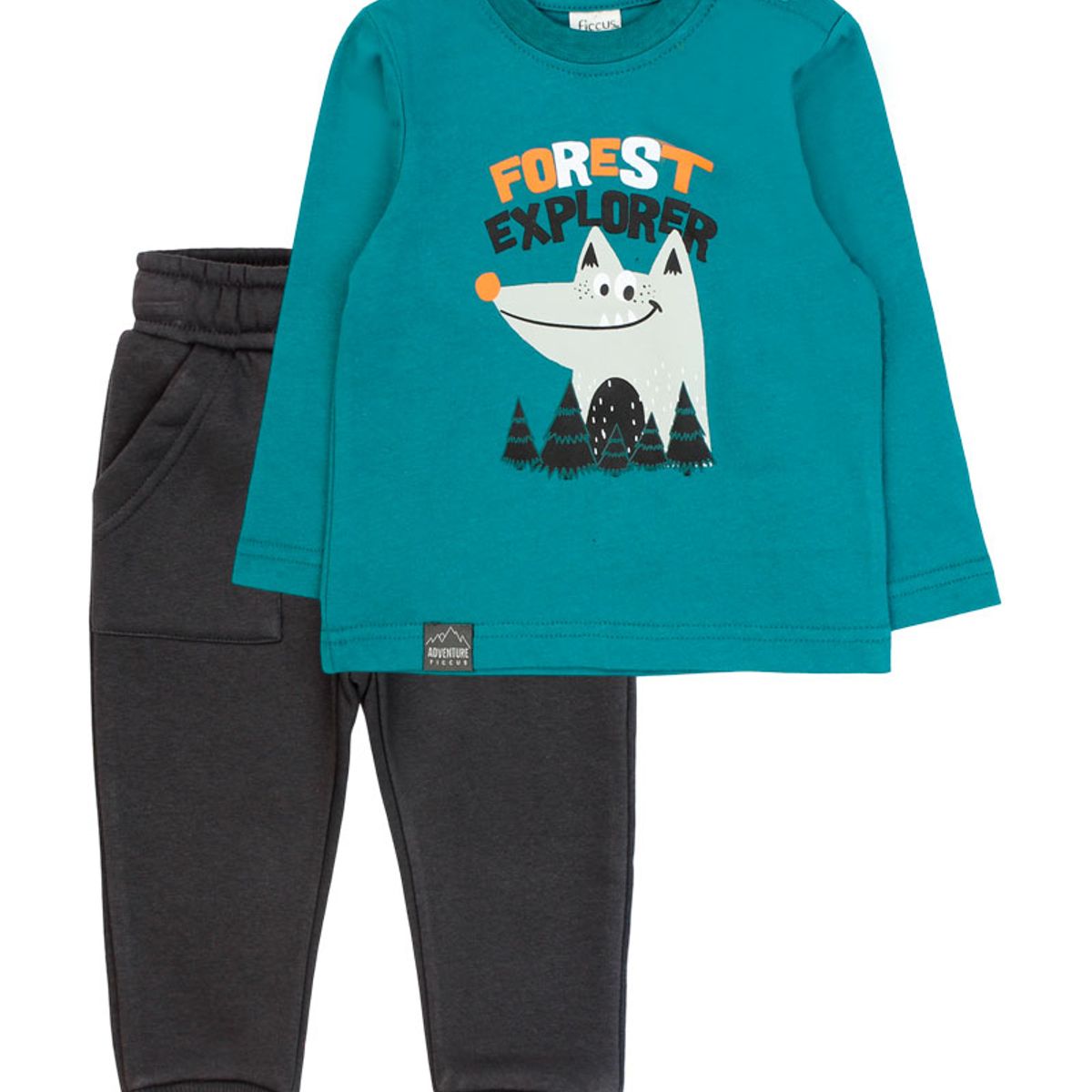 FICCUS - Conjunto Niño Adventure 2620159 Esmeralda Ficcus