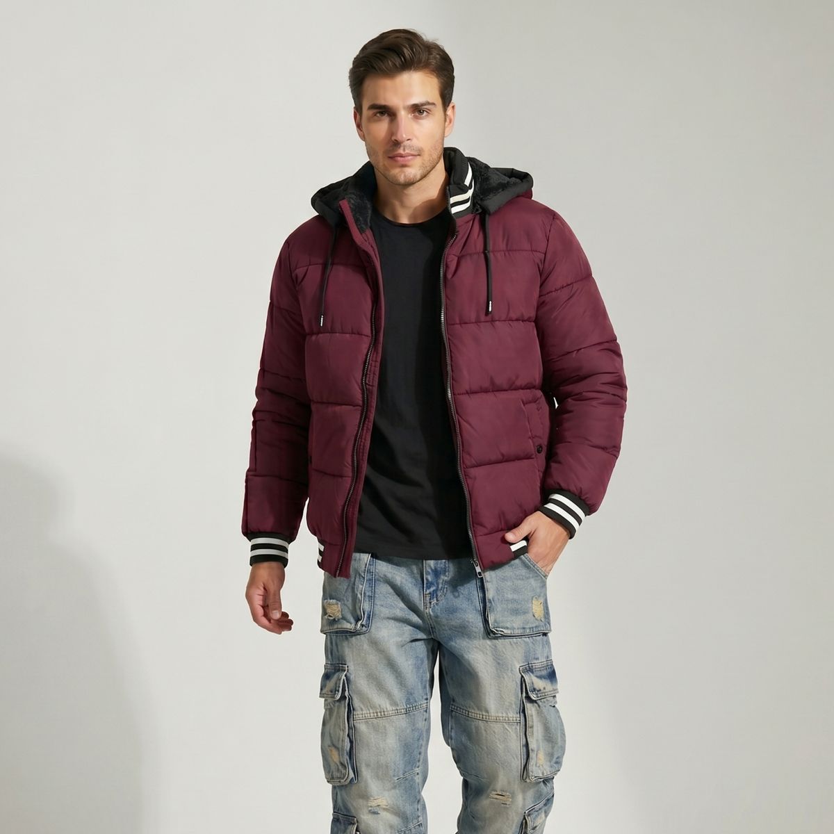 D'JOE - Chaqueta Parka Chiporro Hombre Bohemia