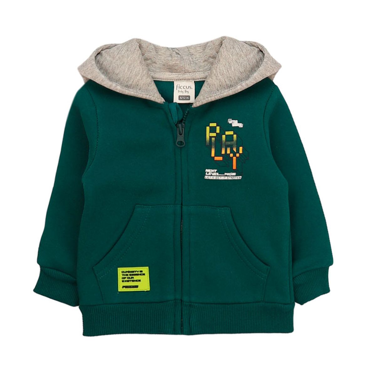 FICCUS - Polerón Niño Attitude 2620148 Verde Ficcus