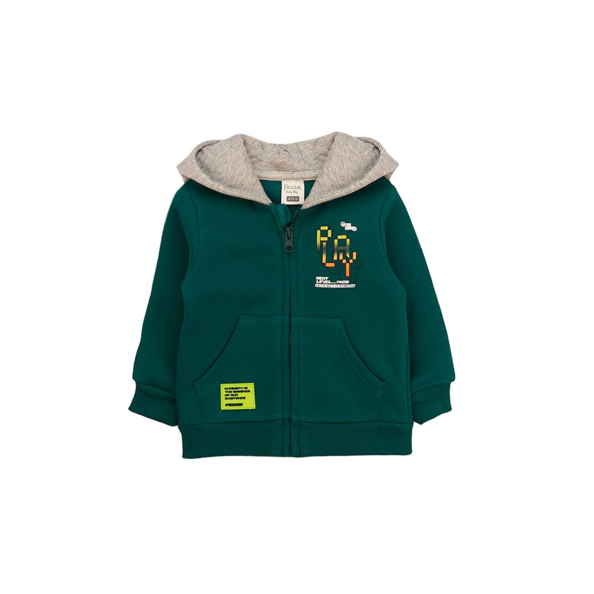 FICCUS - Polerón Niño Attitude 2620148 Verde Ficcus