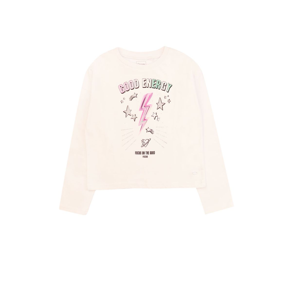 FICCUS - Polera Niña Attitude 2620283 Blanco Ficcus