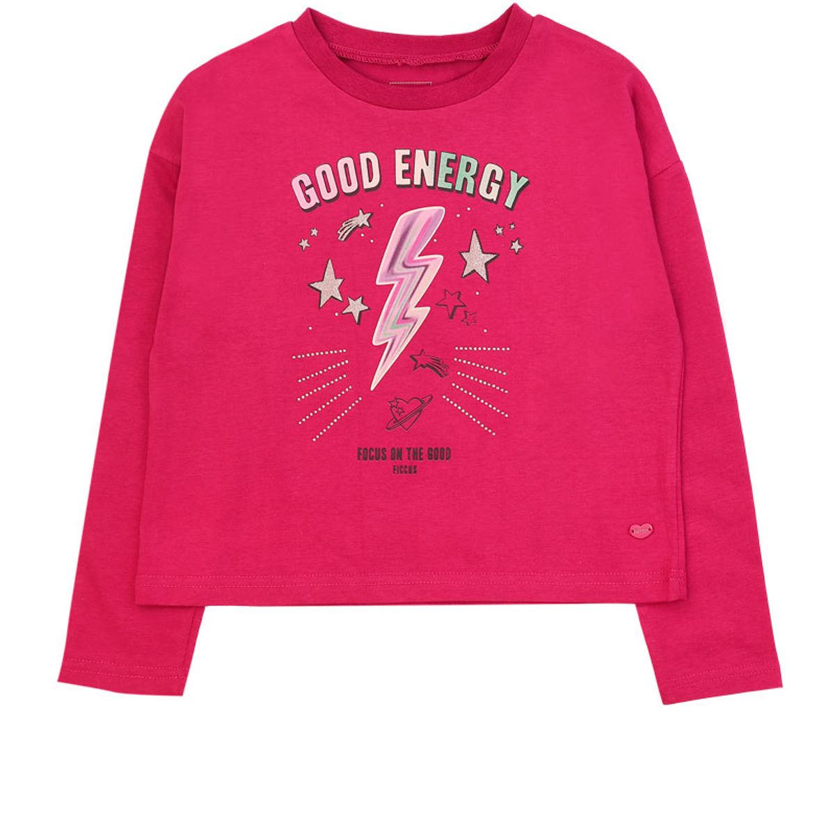 FICCUS - Polera Niña Attitude 2620283 Magenta Ficcus