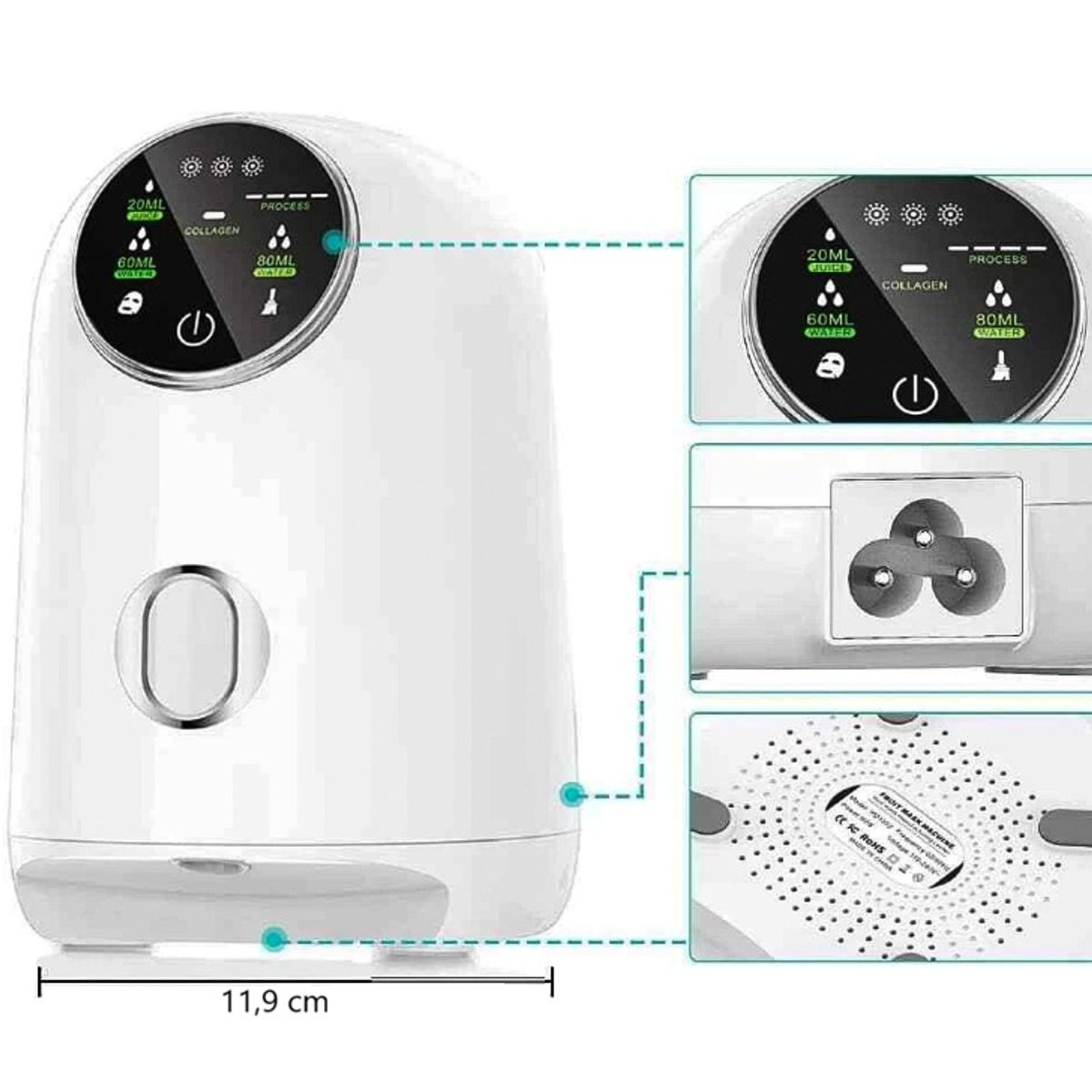 MOVI - Máquina para Hacer Mascarillas Faciales Naturales
