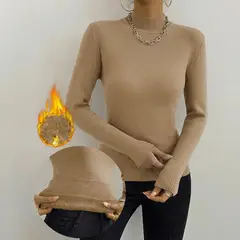 AGW - Sweater Mujer Chaleco Térmico Lanilla Forrado en Interior Chiporro