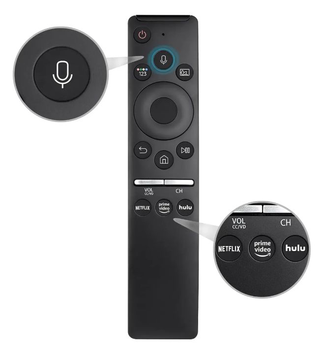 GENERICO Control Remoto Para Samsung Tv Smart Uhd Qled 4k 8k Voz