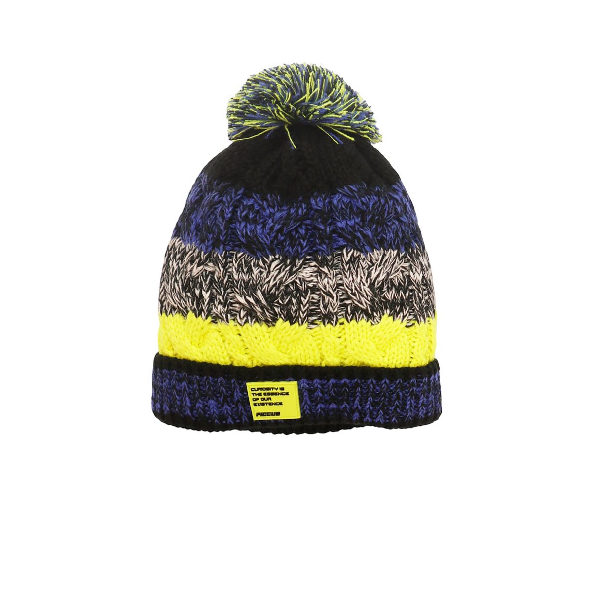 FICCUS - Gorro Niño Attitude 2620611 Grafito Melange Ficcus