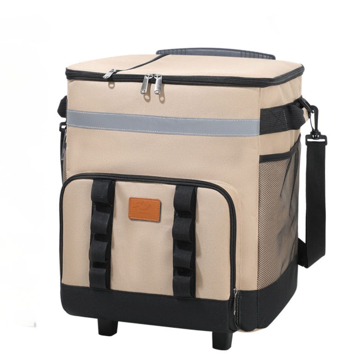 CRUSEC - Bolso Cooler Portátil Con Ruedas Térmico Para Picnic