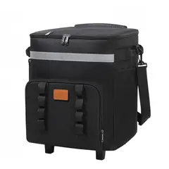 CRUSEC - Bolso Cooler Portátil Con Ruedas Térmico Para Picnic