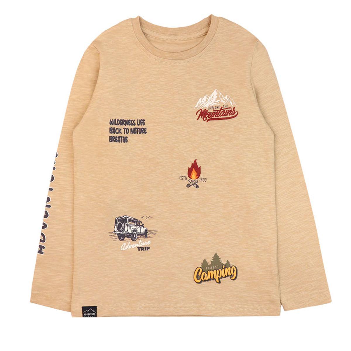 FICCUS - Polera Niño Adventure 2620230 Beige Ficcus