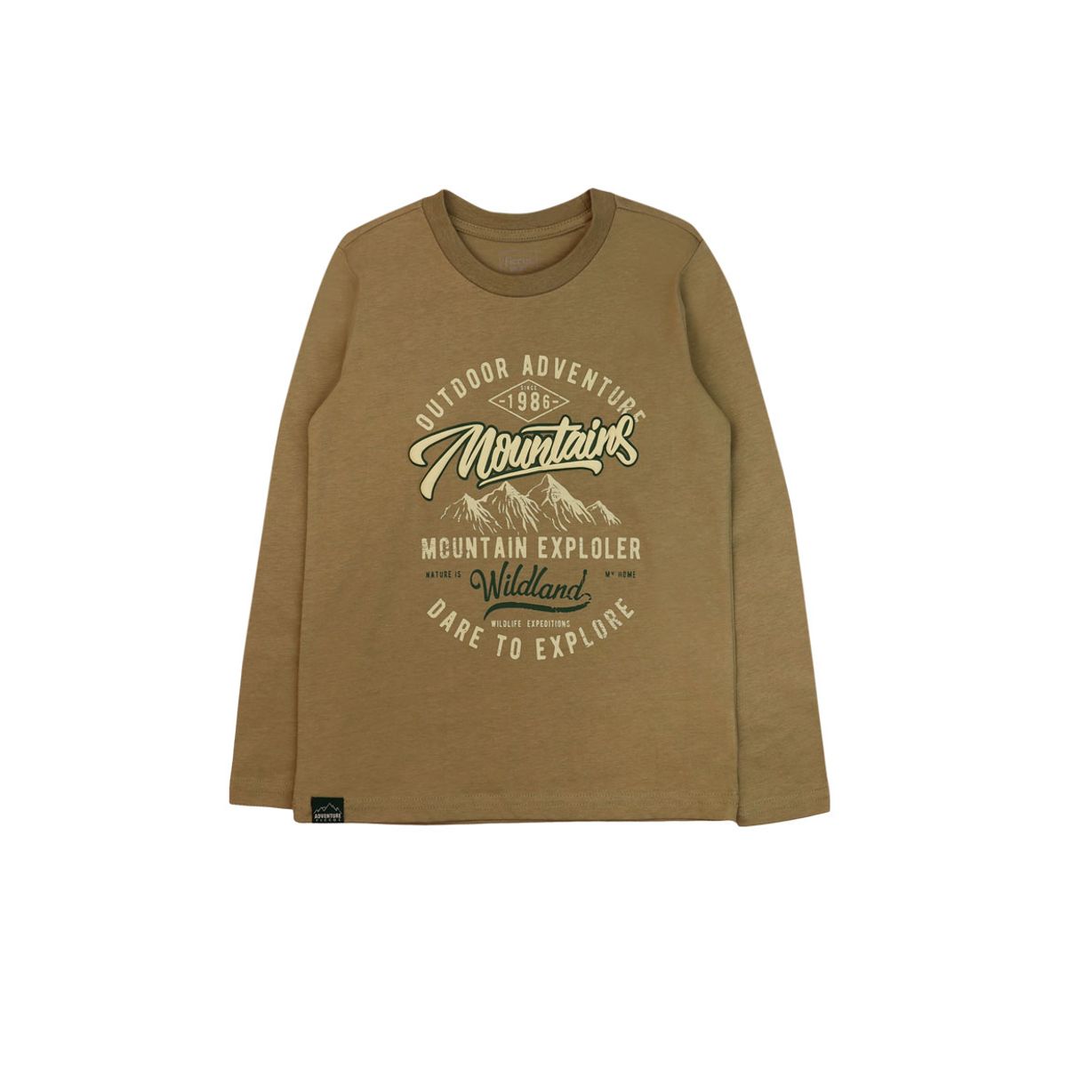 FICCUS - Polera Niño Adventure 2620231 Verde Ficcus
