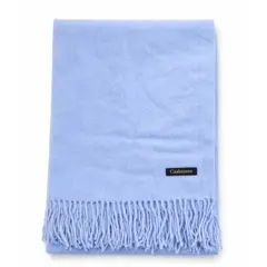 COLETTE - Bufanda Model Cashmere Premium Soft Blue Sky