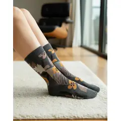 M MILANO - Calcetín Invierno Lana Grueso Mujer 6 Pares