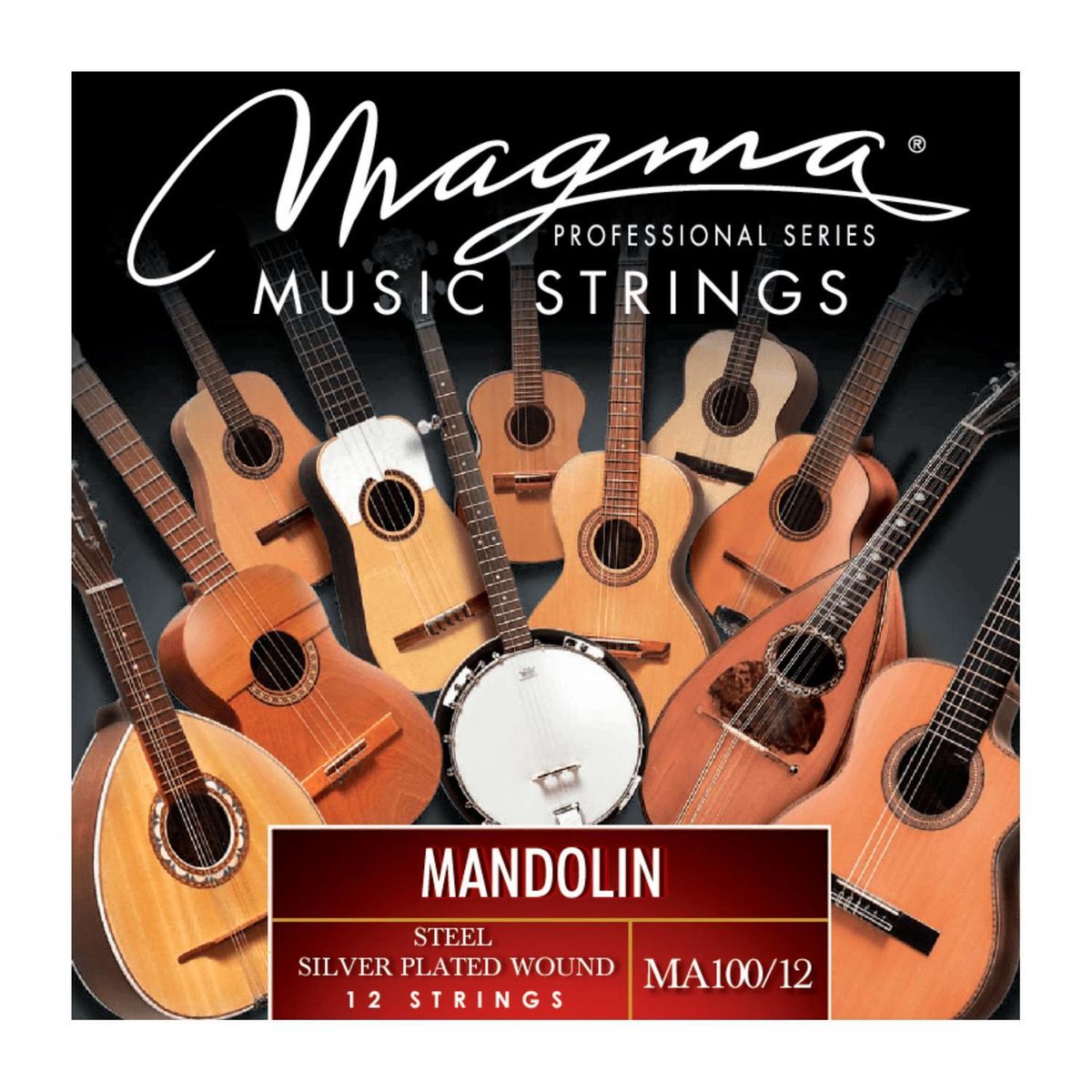 MAGMA - Set de Cuerdas Mandolina Magma MA10012