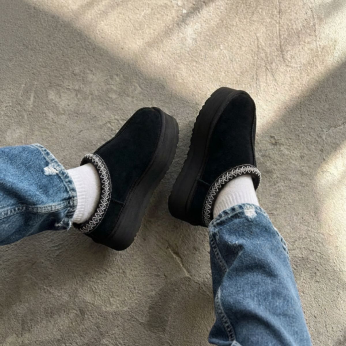 BOVINITA - Zueco Mujer Pantufla Chiporro Negro Liviana Caliente Comoda