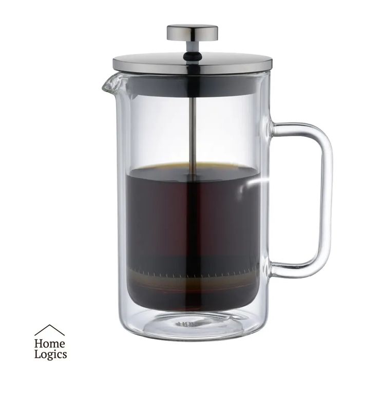 Prensa Francesa Cafetera Café Vidrio Doble Pared 600ml