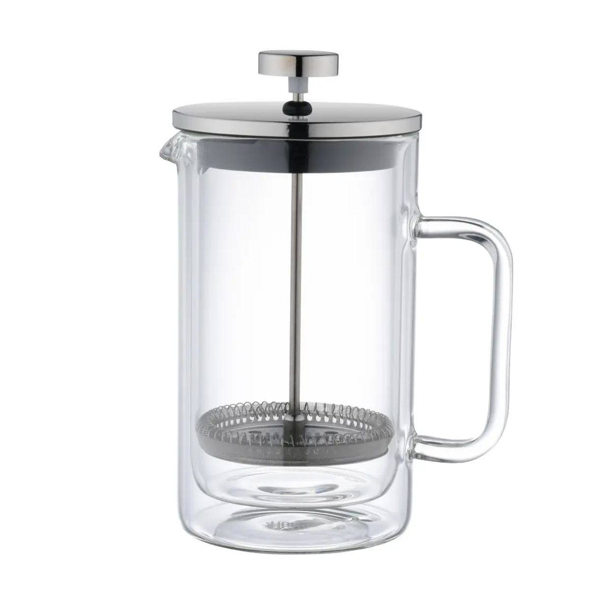 GENERICO - Prensa Francesa Cafetera Café Vidrio Doble Pared 600ml