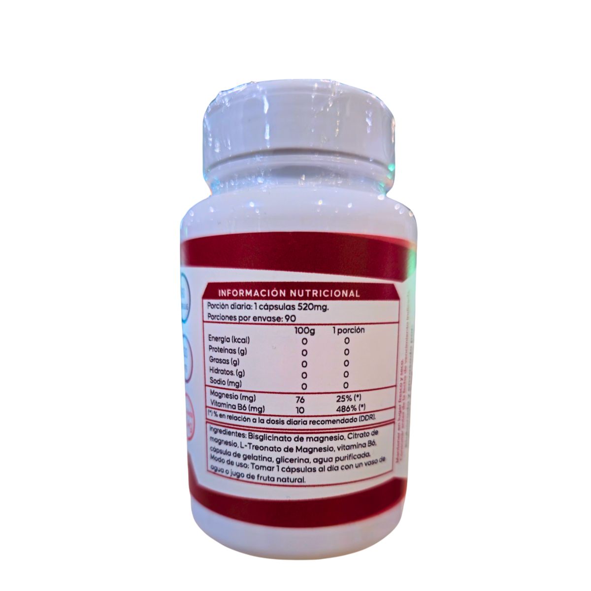GENERICO - Magnesio Complex Aminatural 90 cáps.