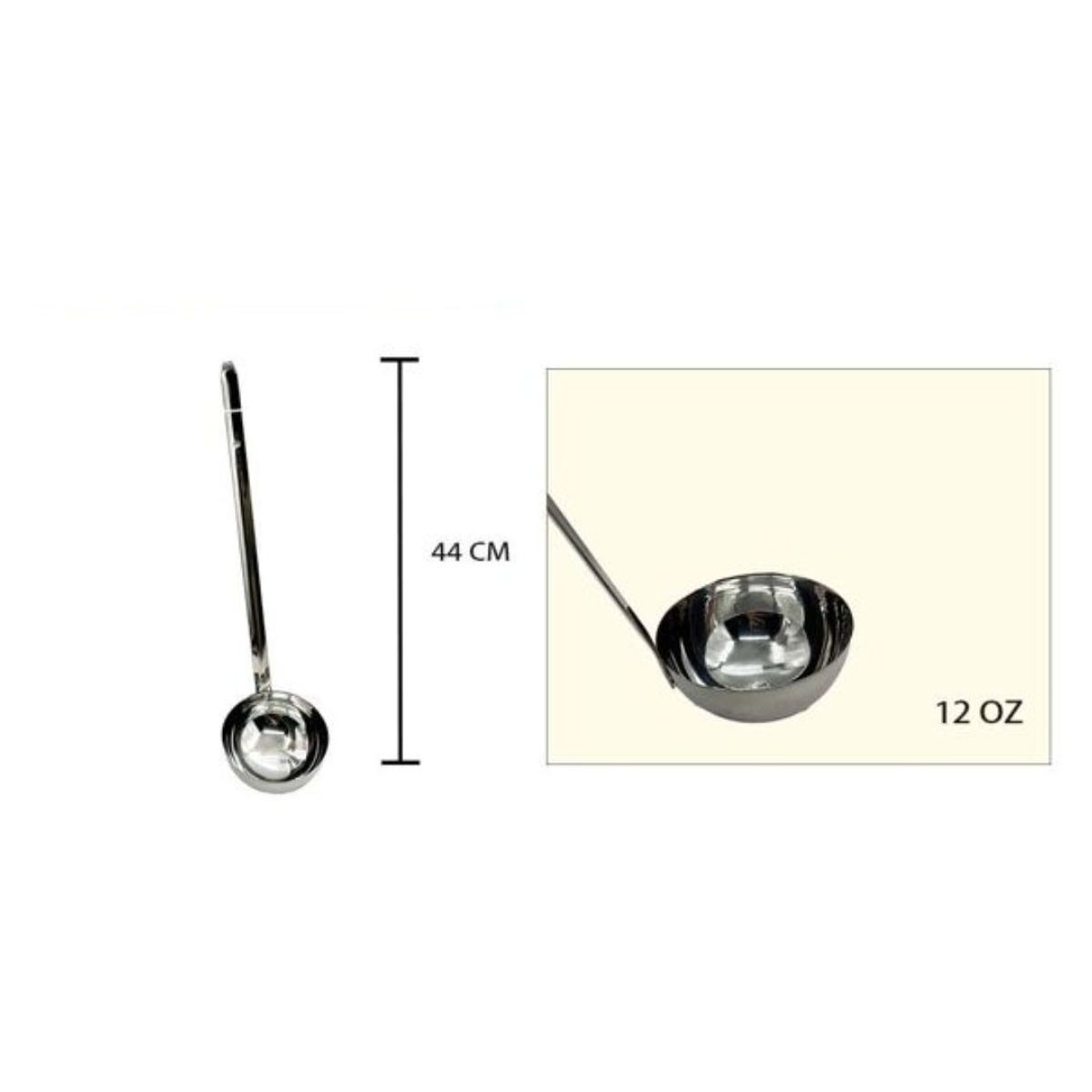 GENERICO - Cucharon Acero inx. 20 oz.