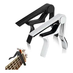 GENERICO - Cejilla, Capo Para Guitarra Acústica Clásica, Color