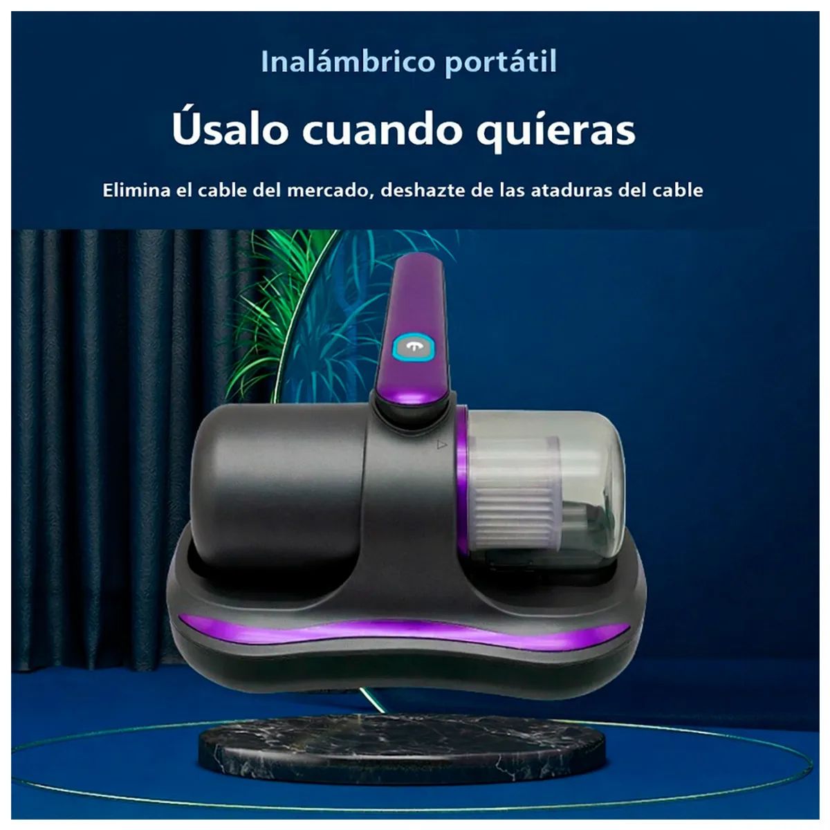 IRM - aspirador colchon uv antiacaros usb c