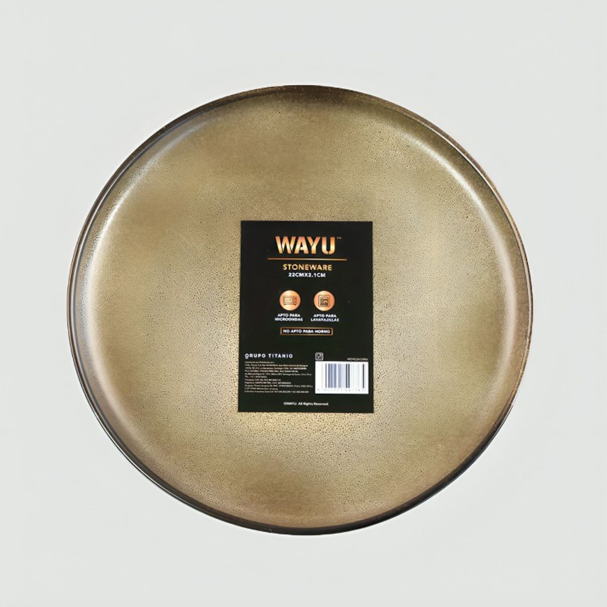 WAYU - Plato 21 Cm Cerámica Gres