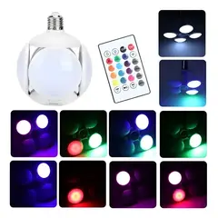GENERICO - Ampolleta Led 40w Rgb Bluetooth Parlante Luz Fiesta Disco