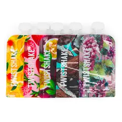 TWISTSHAKE - Squeeze Bags 220 Ml 5 Uns Tropical