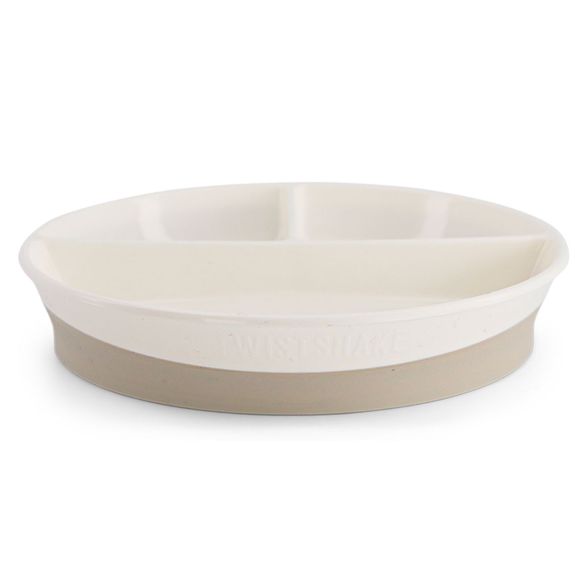 TWISTSHAKE - Plato Dividido 6+M Blanco Twistshake