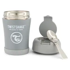 TWISTSHAKE - Termo Para Comida Gris