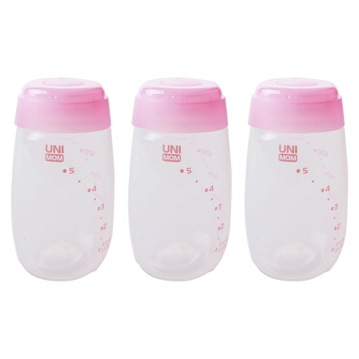 UNIMOM - Botellas para Leche 150 Ml 3 Uns Unimom