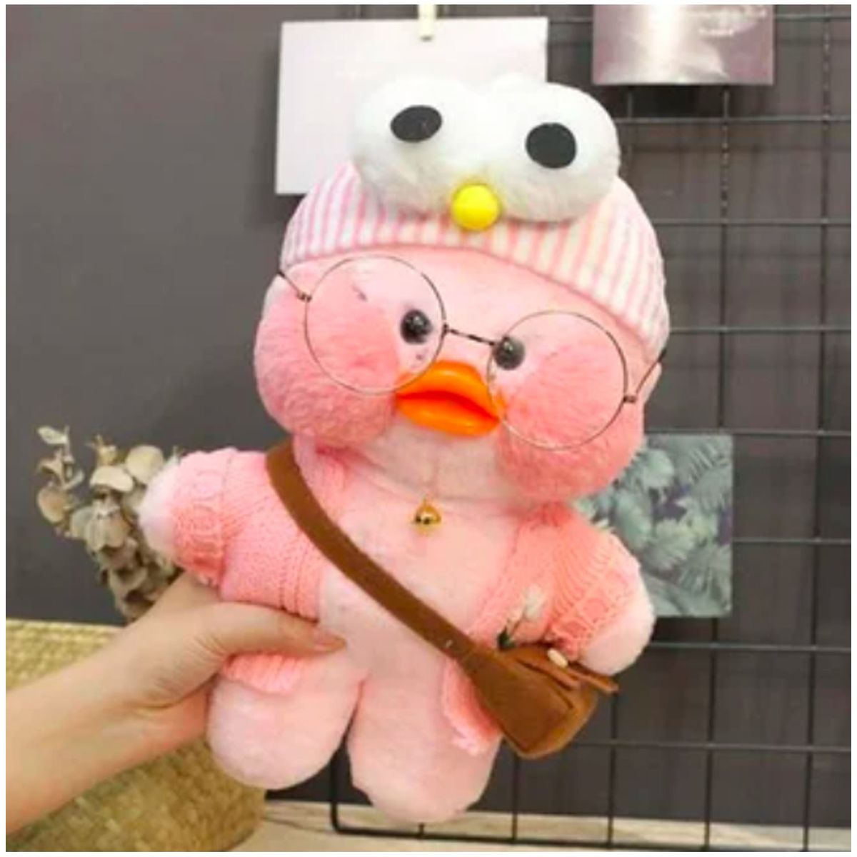 TIOZONEY - Juguete De Peluche De Pato Lalafanfan De 30 Cm Para Niños