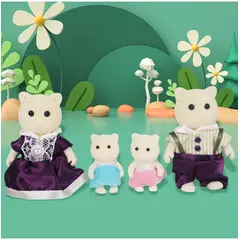 TIOZONEY - 4pcs Familia Ternurines - Distintos Animales Disponibles