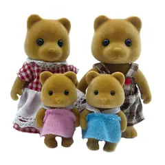 TIOZONEY - 4pcs Familia Ternurines - Distintos Animales Disponibles