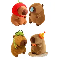 TIOZONEY - 4pc Peluche Capibara Animal Capybara Niños Bebe Regalo-