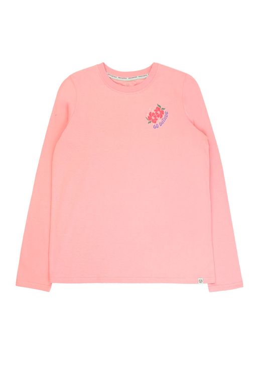 Polera Nina Ficcustex 2620545 Rosado Rosa 4