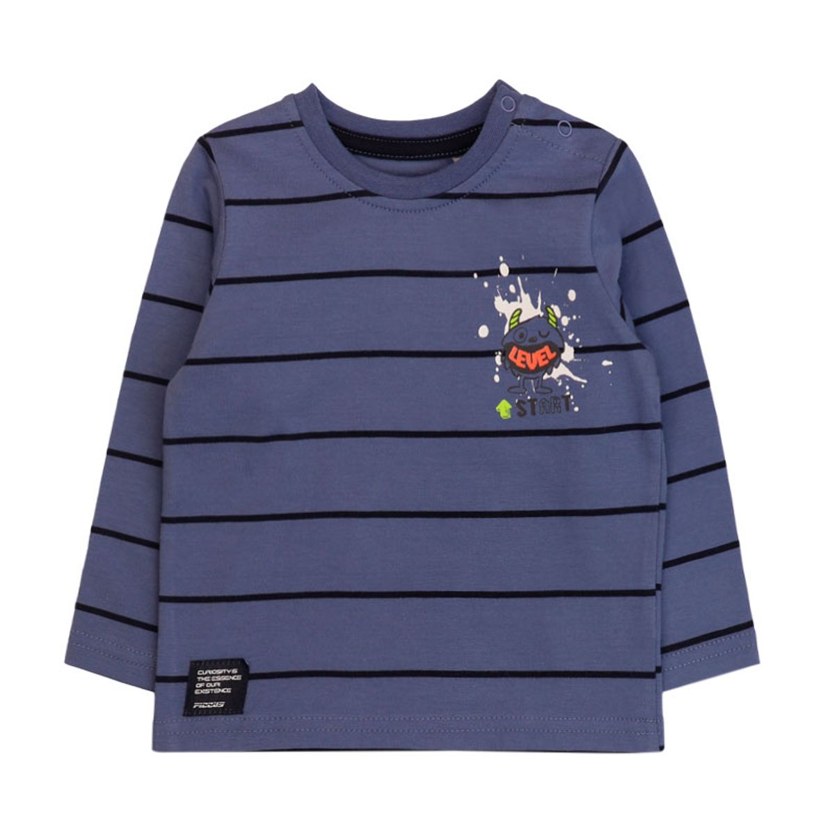 FICCUS - Polera Niño Attitude 2620143 Denim Ficcus