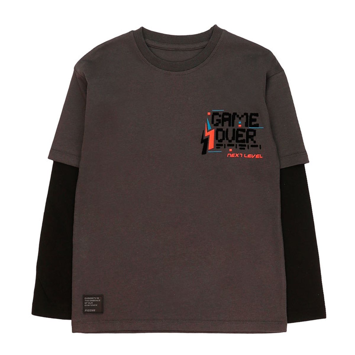 FICCUS - Polera Niño Attitude 2620234 Grafito Ficcus