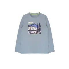 FICCUS - Polera Niño Ficcustex 2620567 Celeste